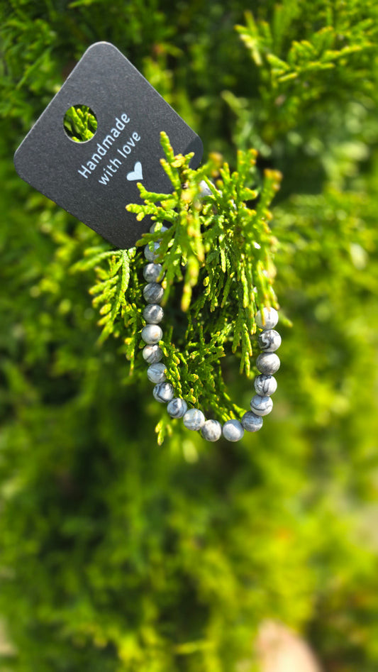 Map Jasper Bracelet