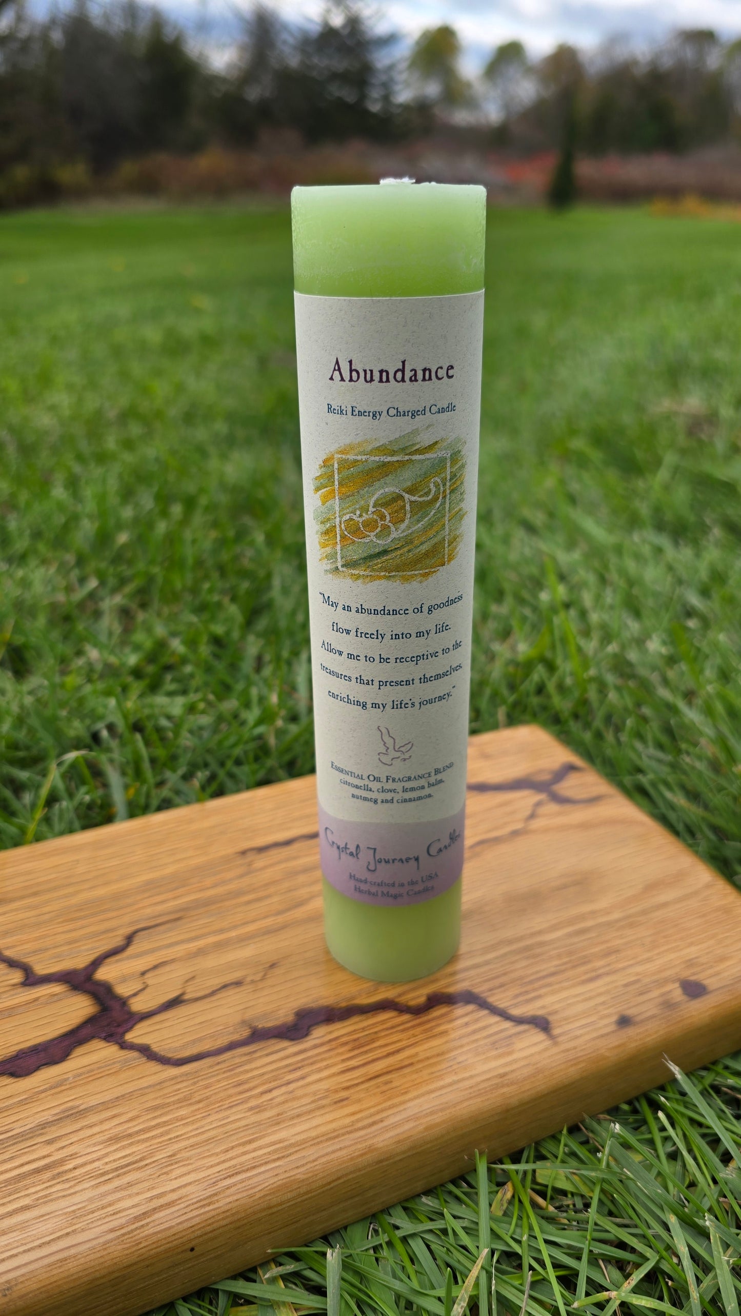 Reiki Energy Charged Candle