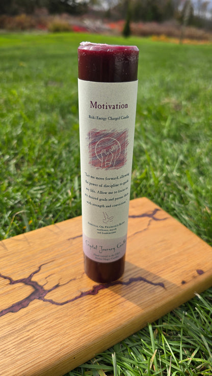 Reiki Energy Charged Candle