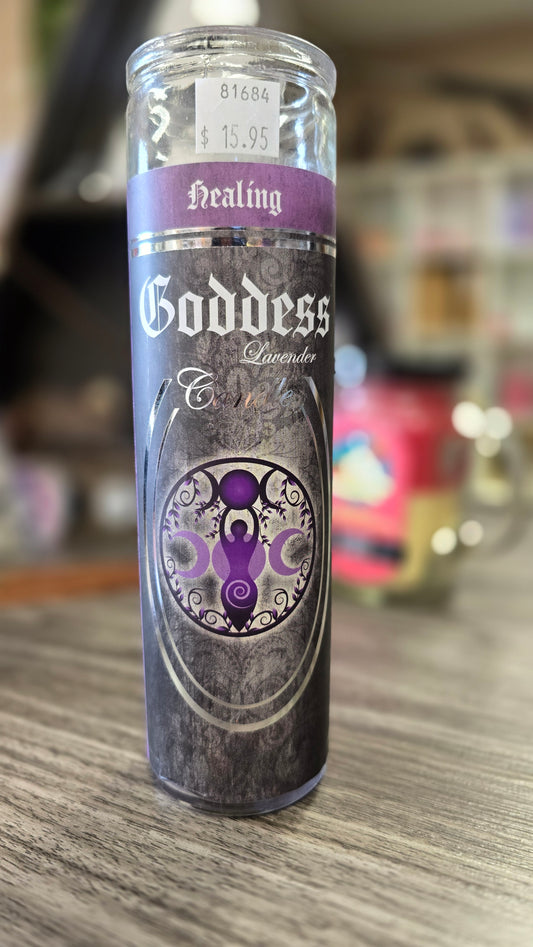 Goddess Lavender Candle- Healing