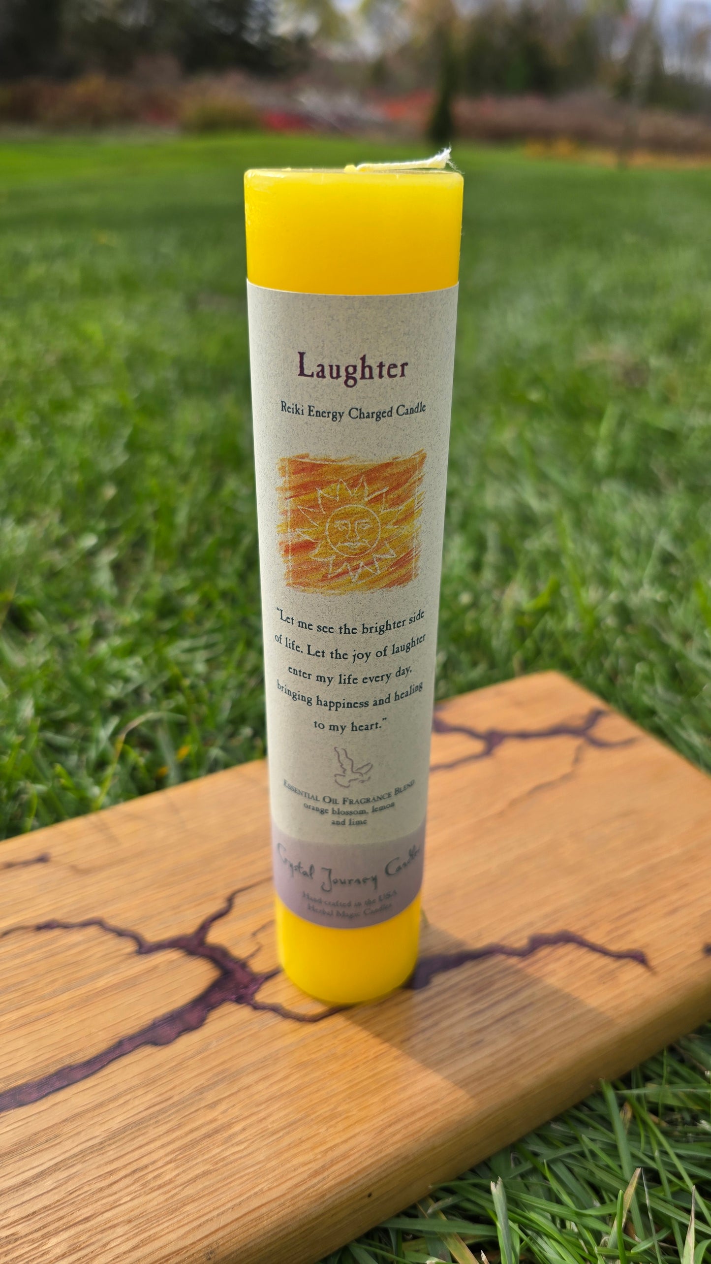 Reiki Energy Charged Candle