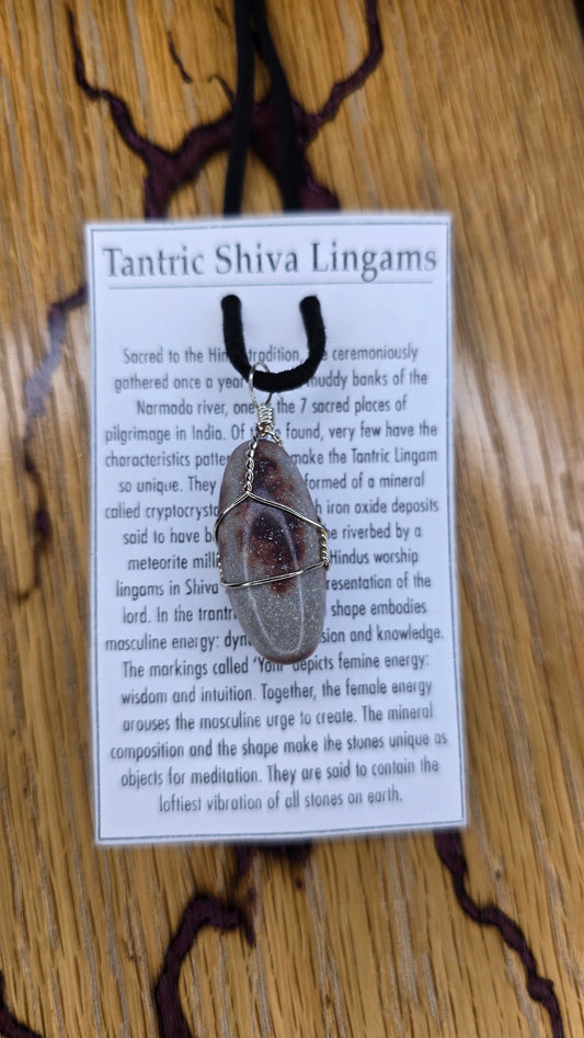 Tantric Shiva Lingams Necklace