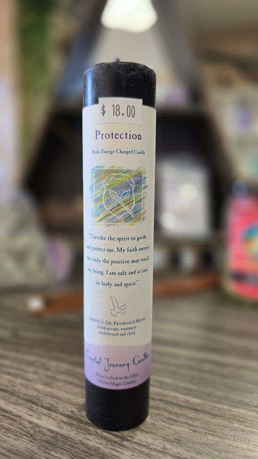 Reiki Charged Candle- Protection