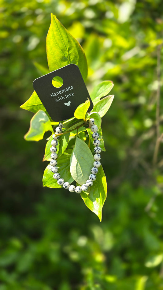 Dalmatian Jasper Bracelet