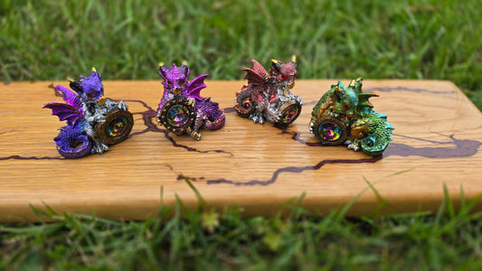 Resin Baby Dragon Figurine