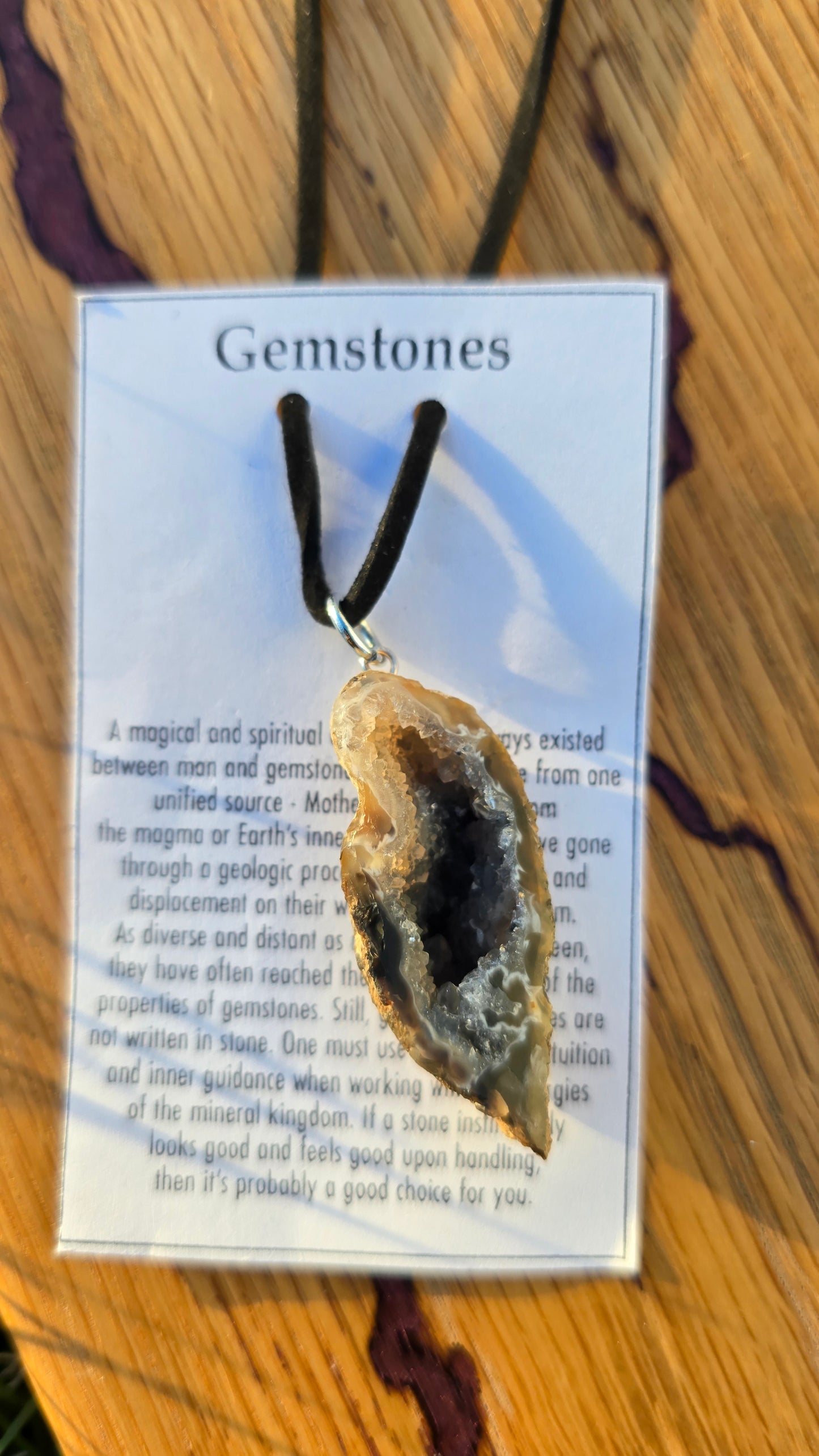 Gemstones- necklace
