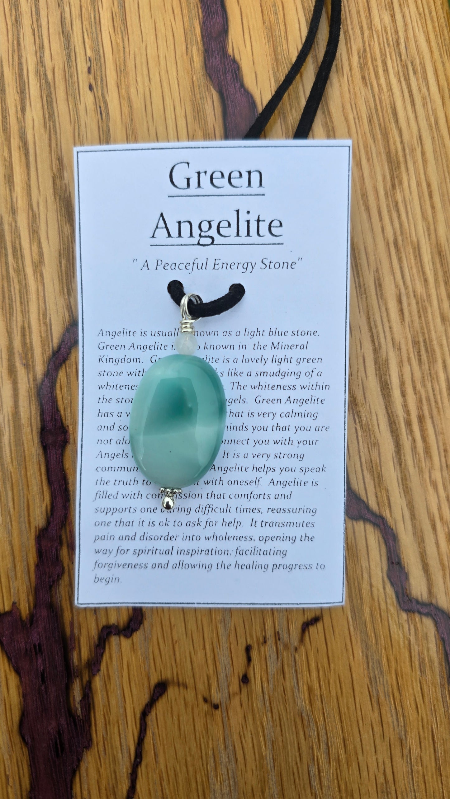 Oval Crystal Necklace