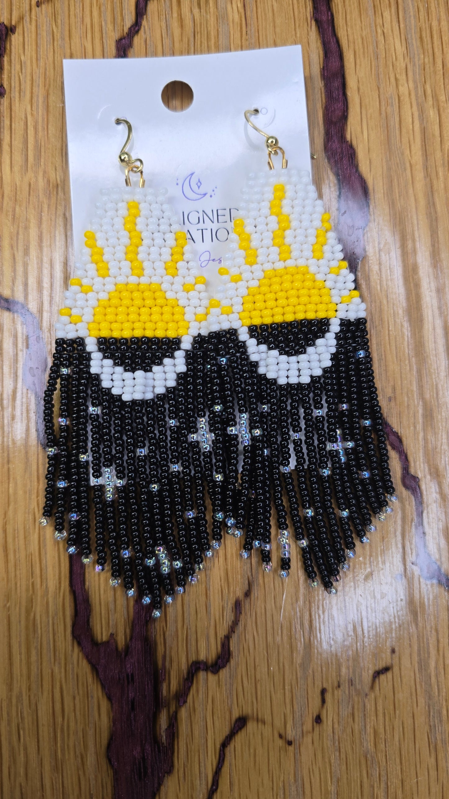 LG Sun/Moon Earrings by Aligned Creations By Jess