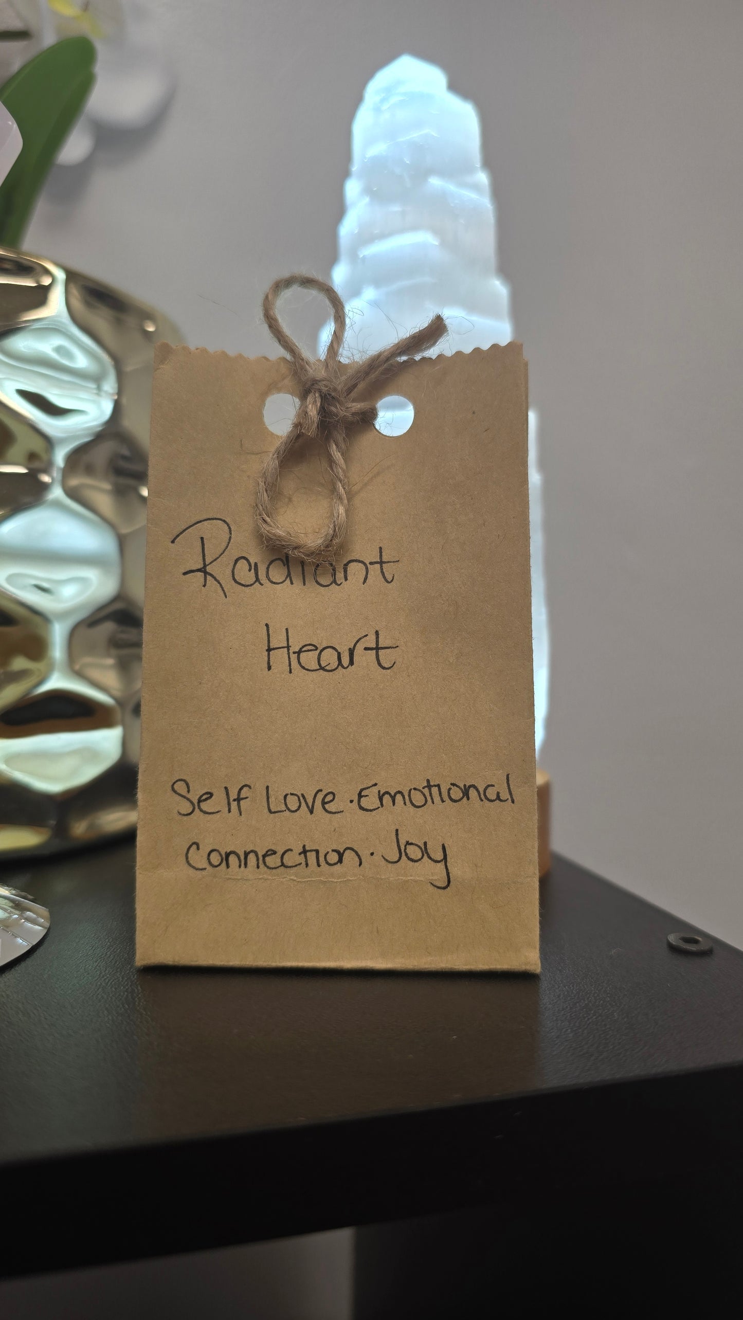 Radiant Heart Crystal Mystery Bag