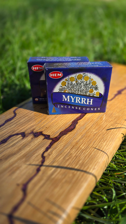 Myrrh Incense Cones