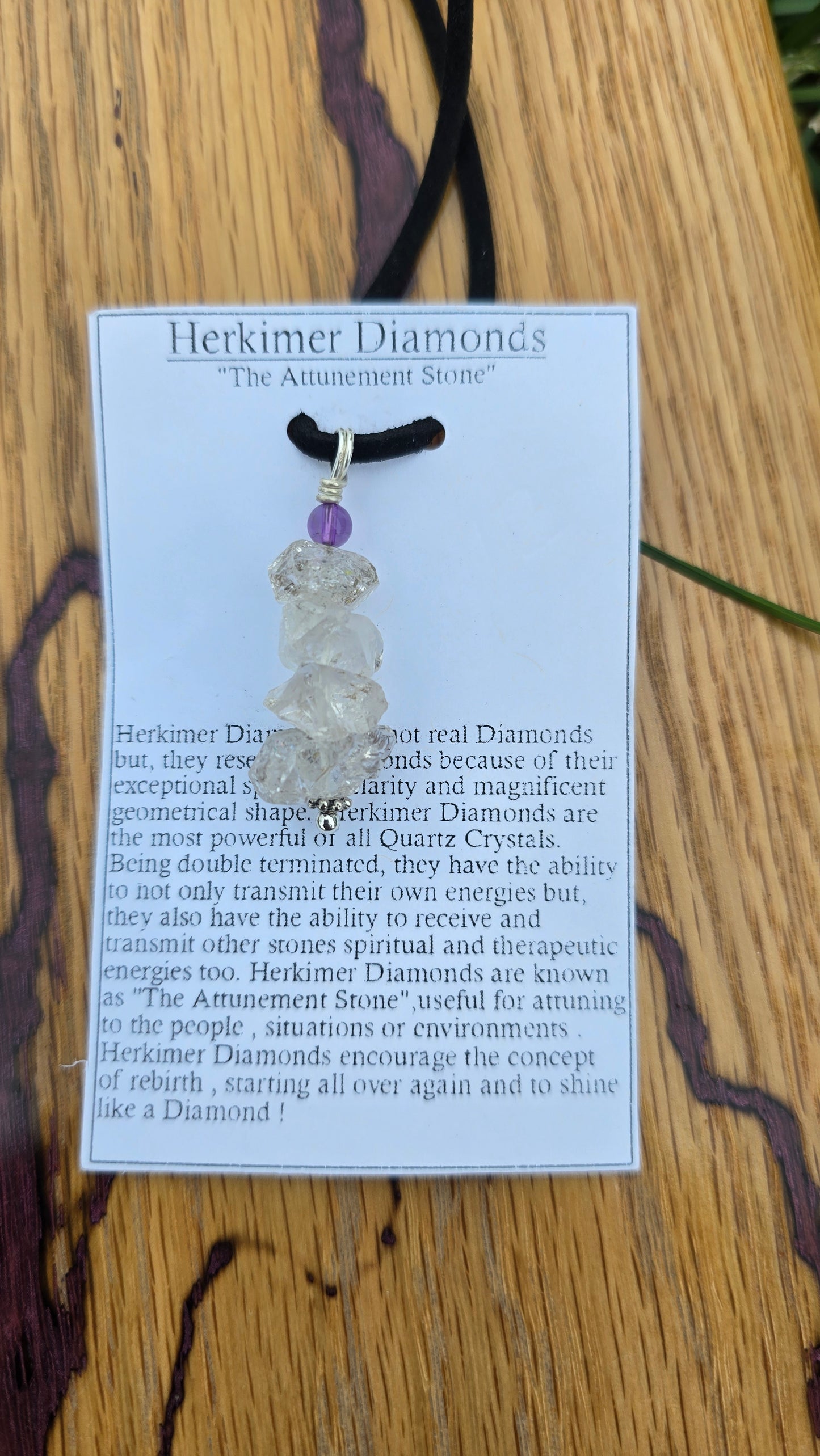 Herkimer Diamond Necklace