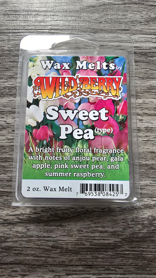 Wild Berry Wax Melts- Sweet Pea