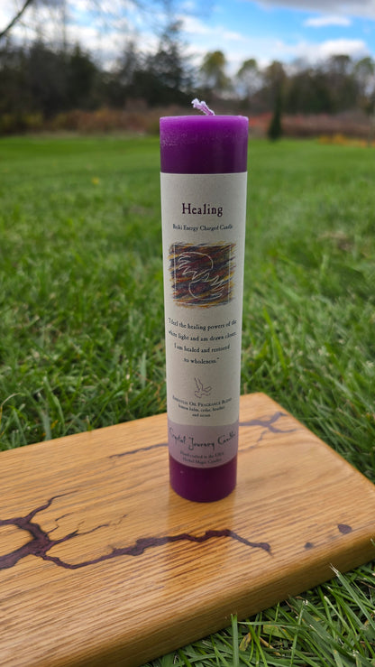 Reiki Energy Charged Candle