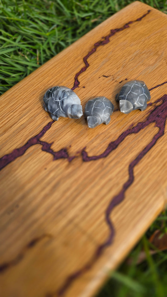 Soapstone Turtles- SM