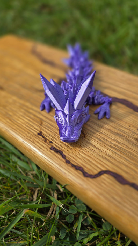 3D printed Purple Dragon