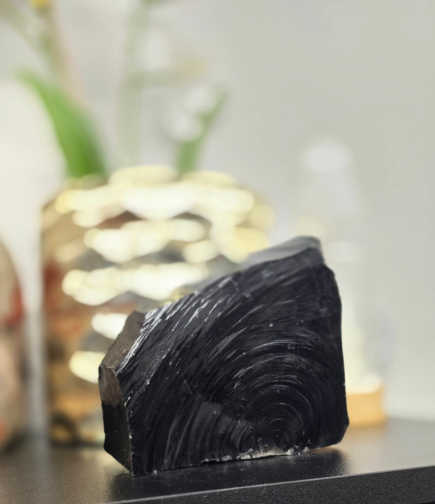 Rough Black Obsidian Speiciman