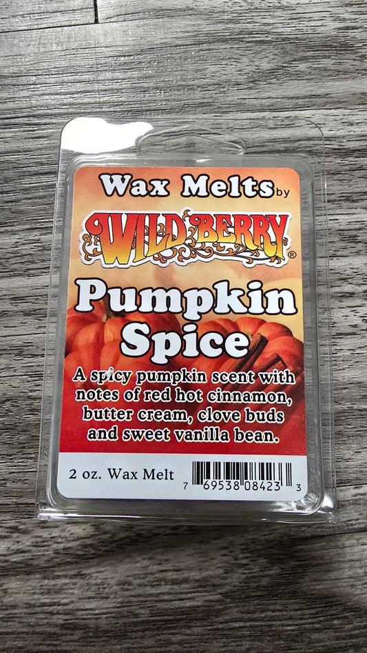 Wild Berry Wax Melts- Pumpkin Spice