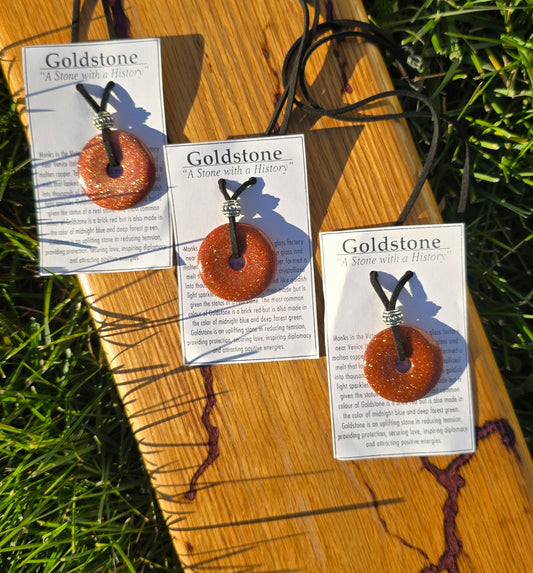 Goldstone Necklace