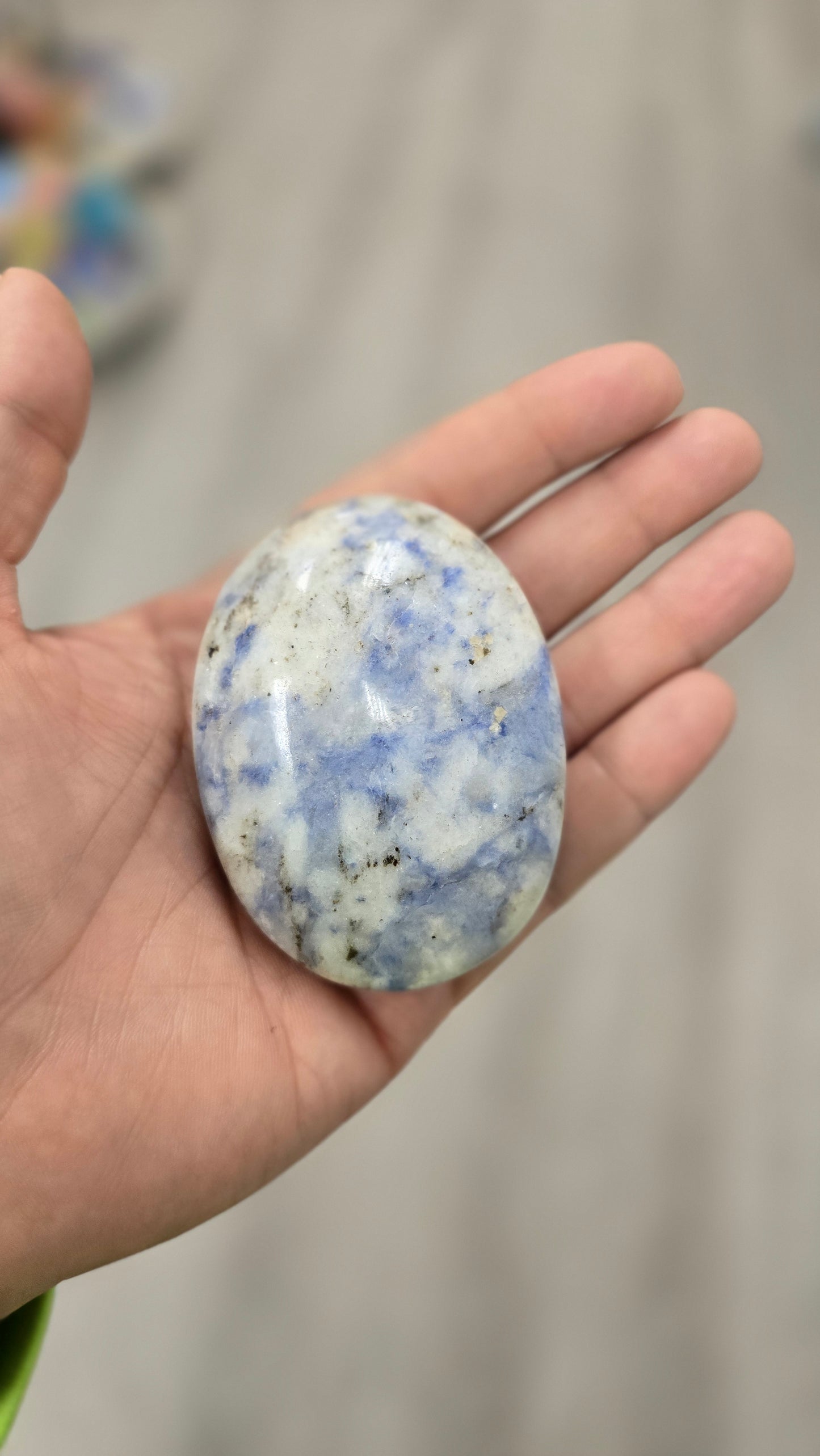 Afghanite Palm Stone
