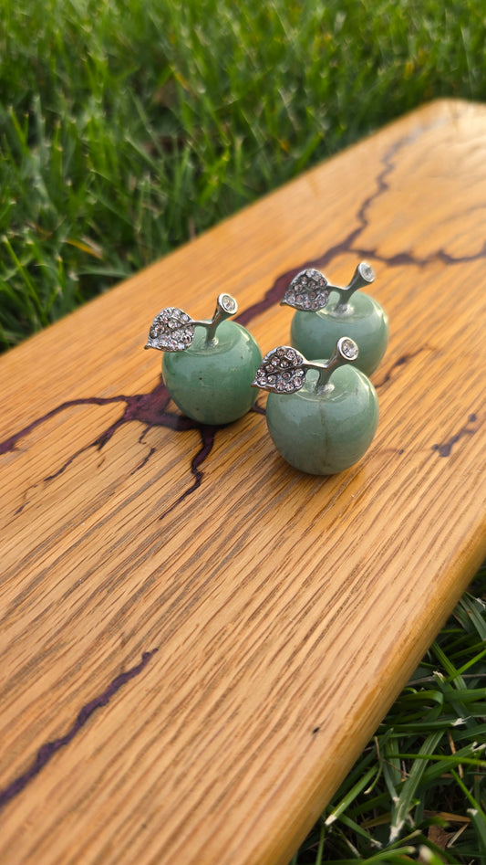 Green Aventurine Apple