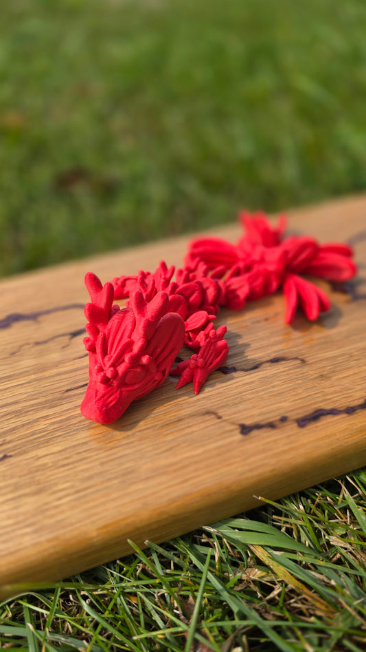 3D printed Dragon - Red