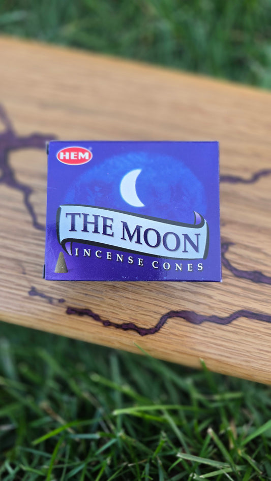 The Moon Incense Cones HEM