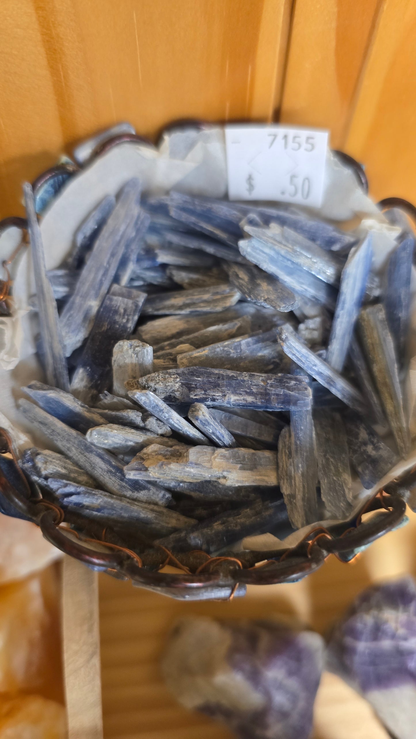 Raw Blue Kyanite