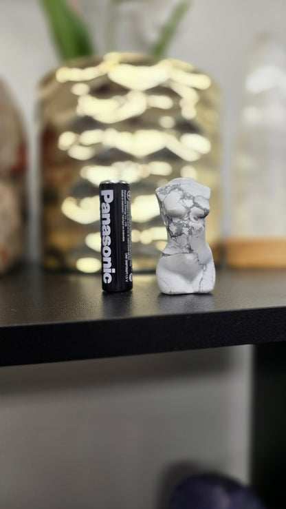 Howlite Goddess Body