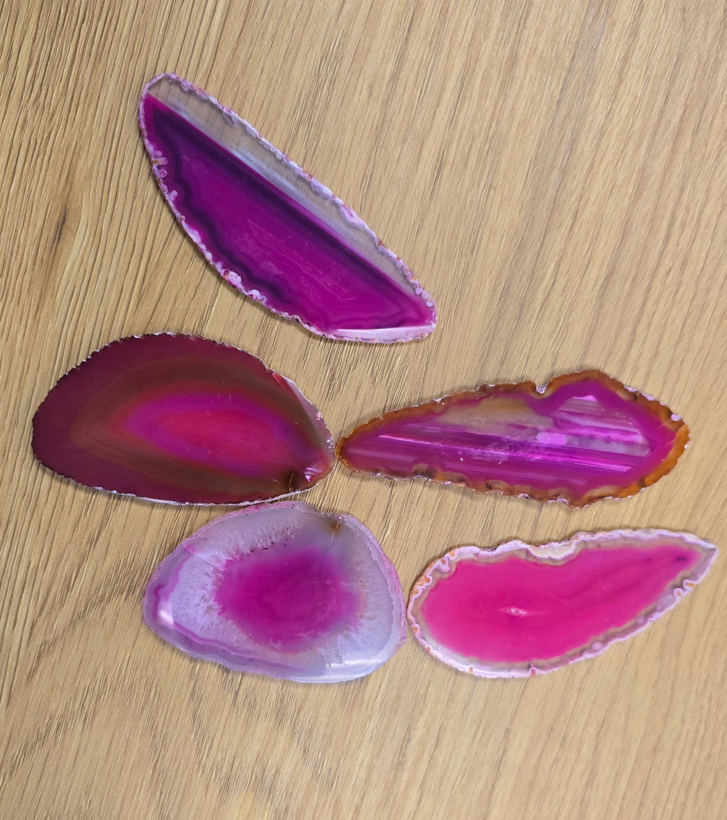 Pink Agate Slice