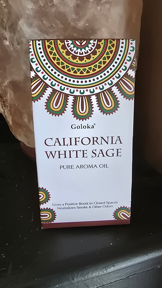 Goloka California White Sage Pure Aroma Oil