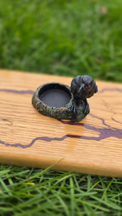 Raven Tea Light Holder