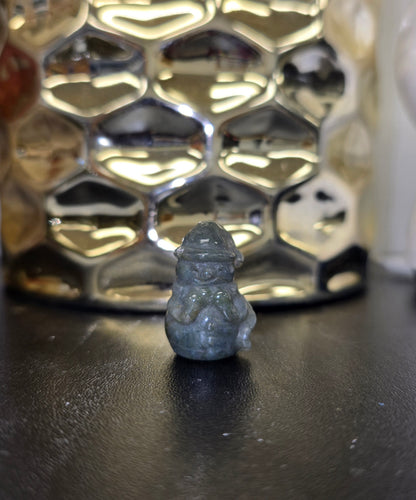 Labradorite Frosty Carving