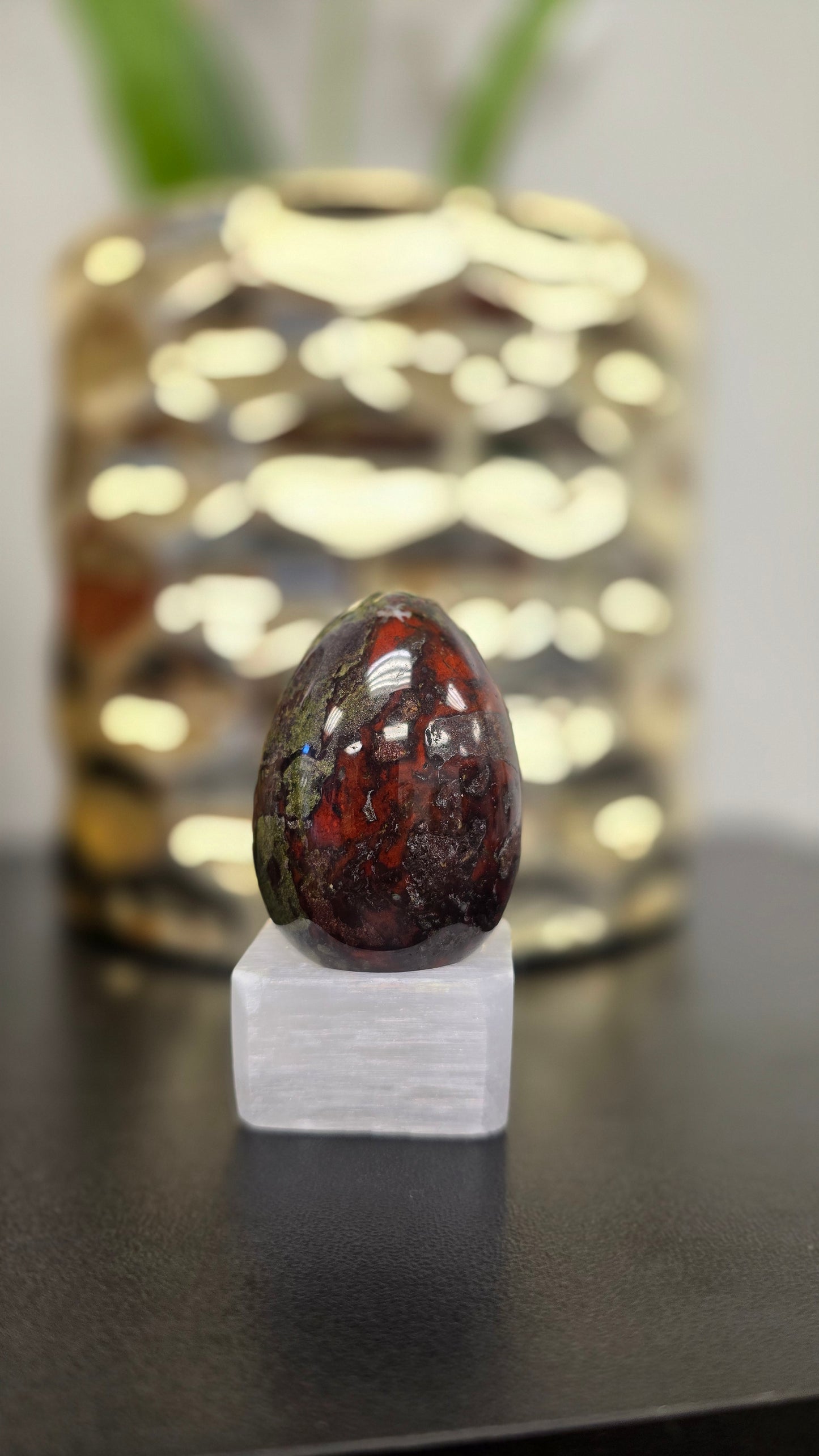 Dragons Blood Jasper Egg