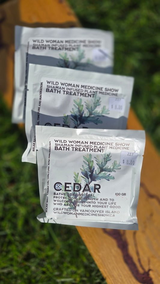 Cedar Bath Salts by Wild Woman Medicine Show