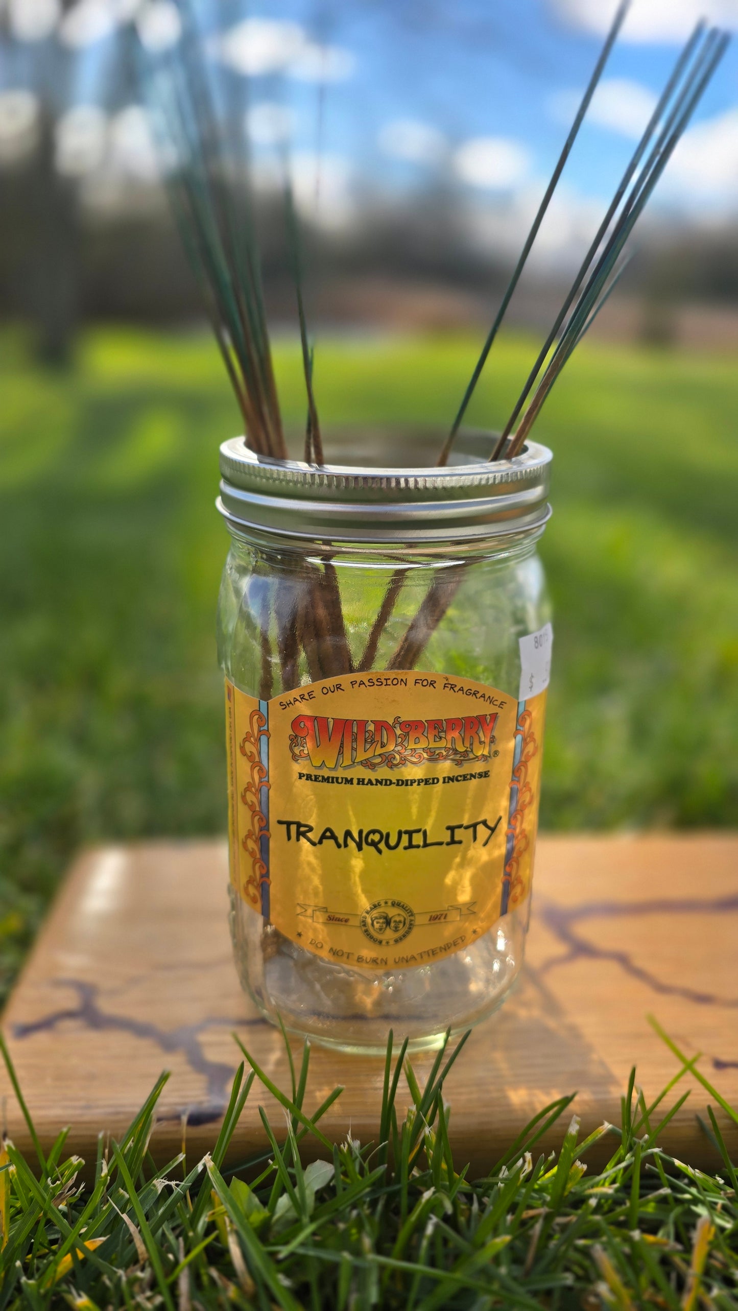 Individual wild berry incense- tranquility
