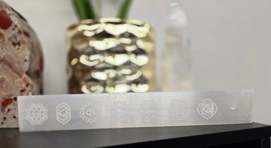 Selenite Incense Holder