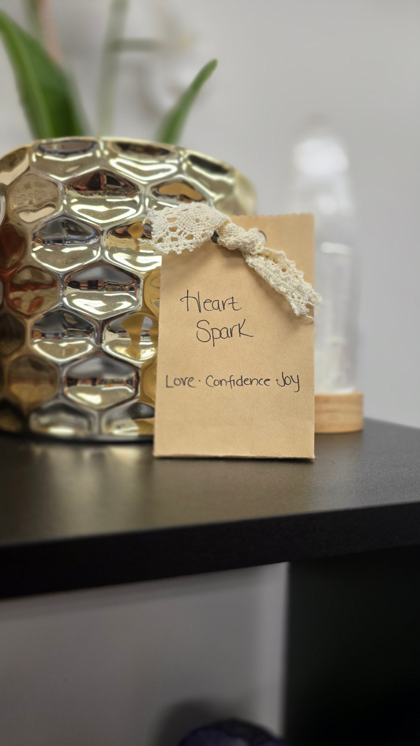 Heart Spark Crystal Mystery Bag