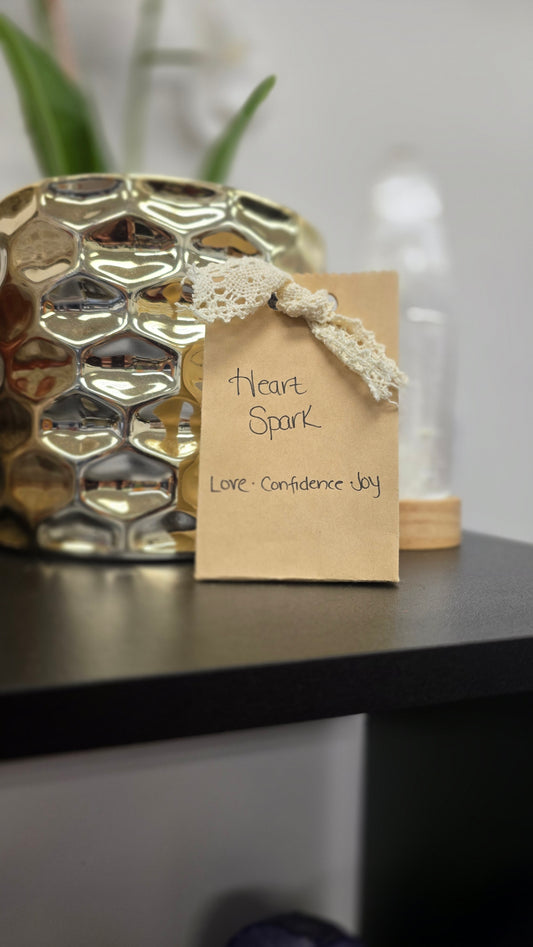 Heart Spark Crystal Mystery Bag