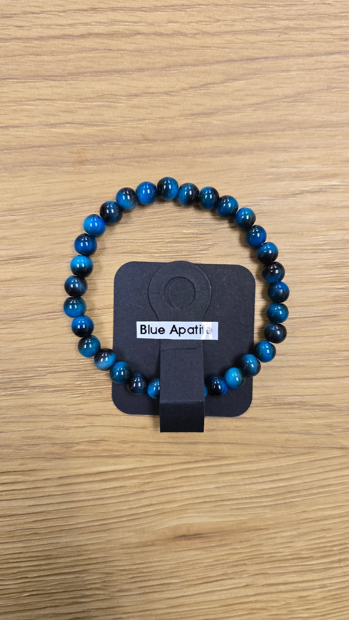 Blue Apatite Bracelet 7 1/4"