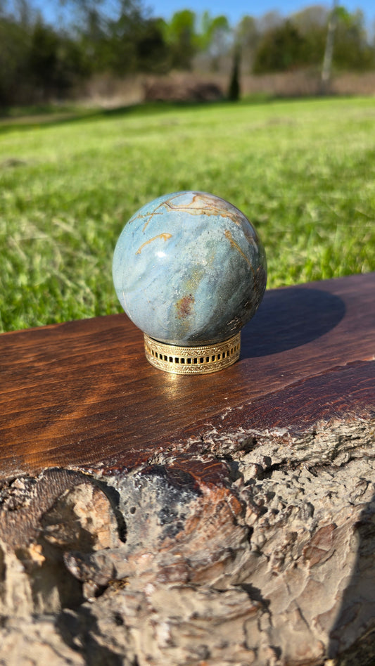 Ocean Jasper Sphere