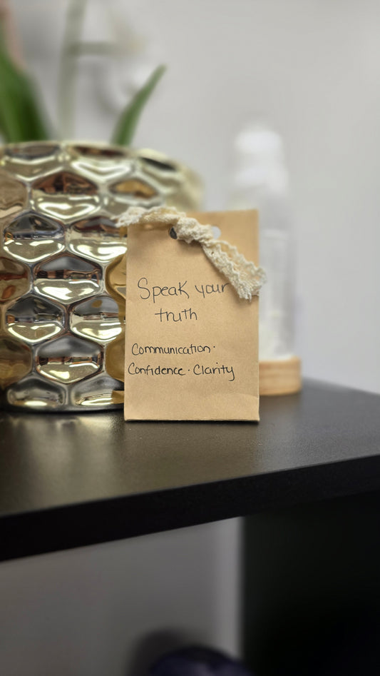 Speak Your Truth Crystal Mystery Bag