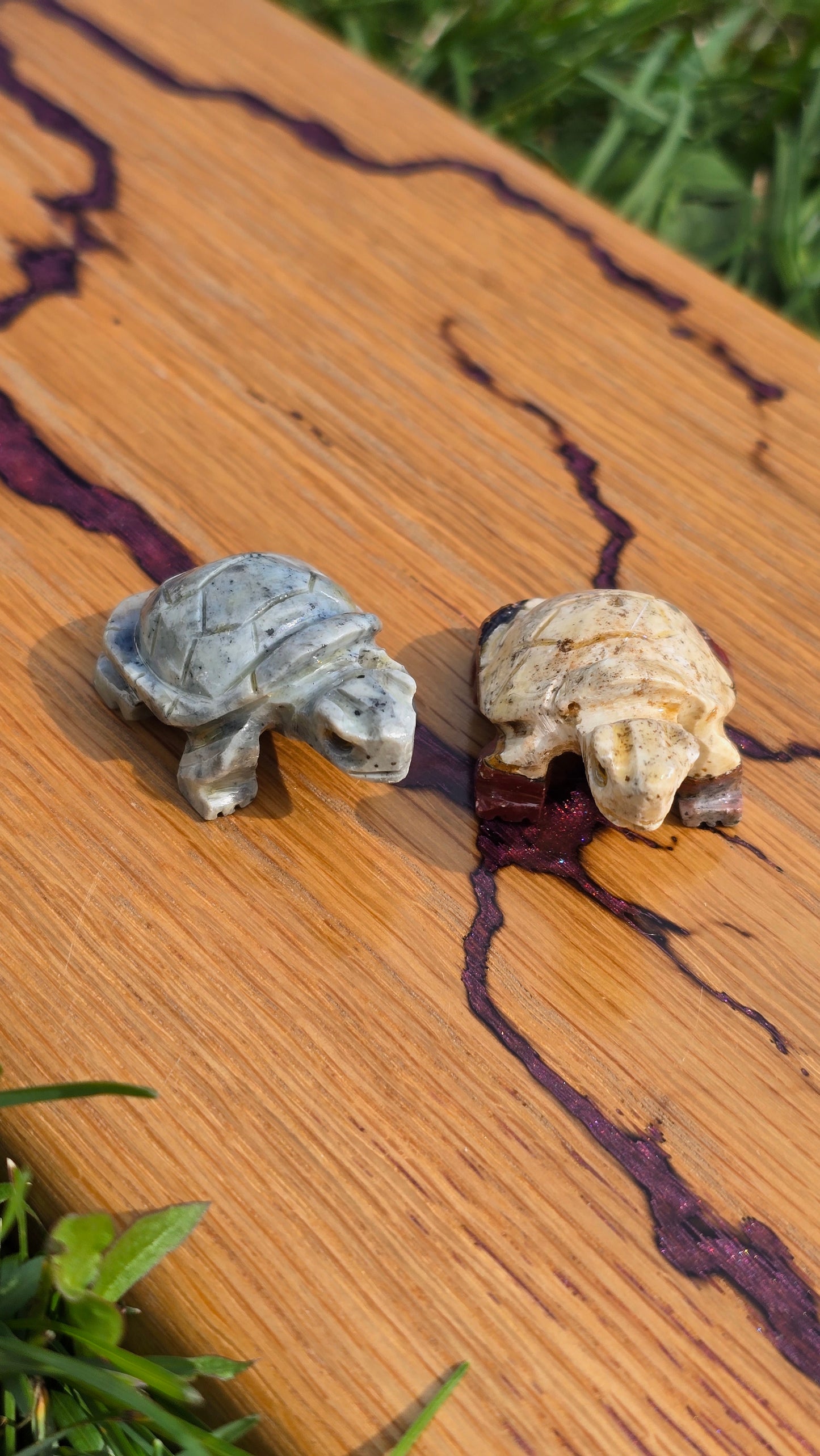 Dolomite Carved Spirit Animal- Turtle