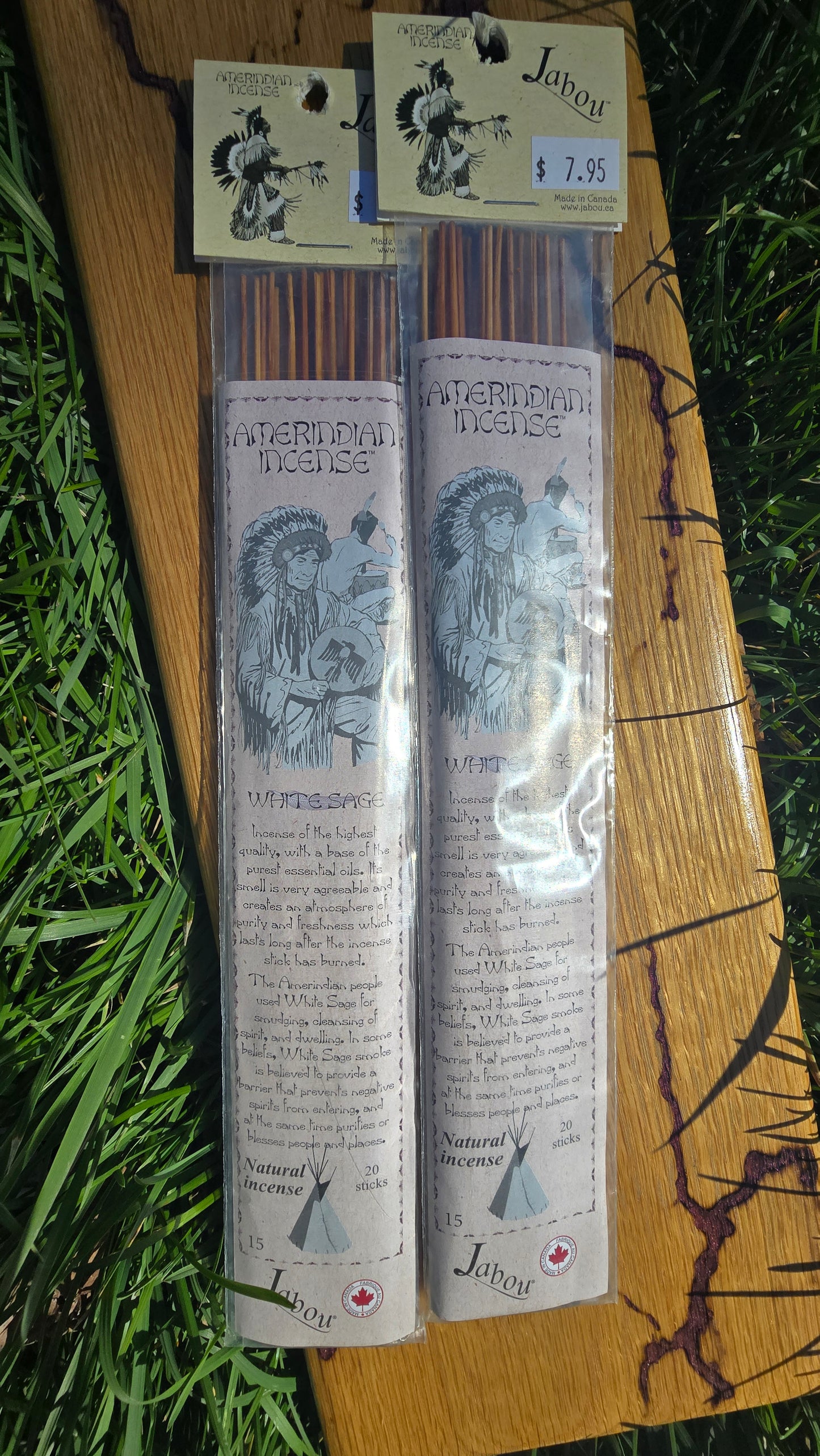 Amerindian Incense Sticks-White Sage