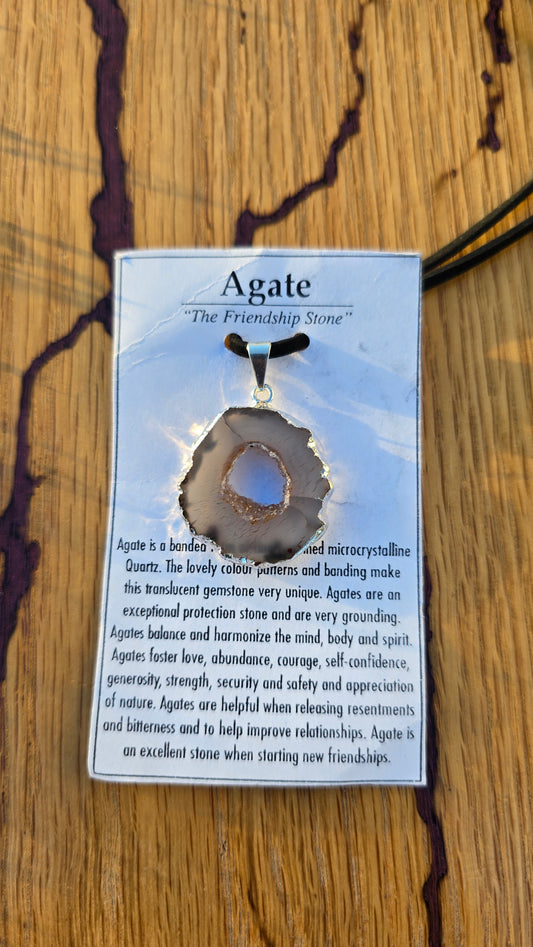 Agate- Necklace small