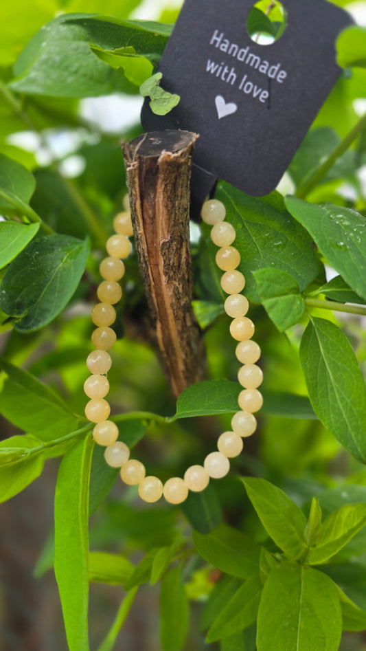 Yellow Jade Bracelet