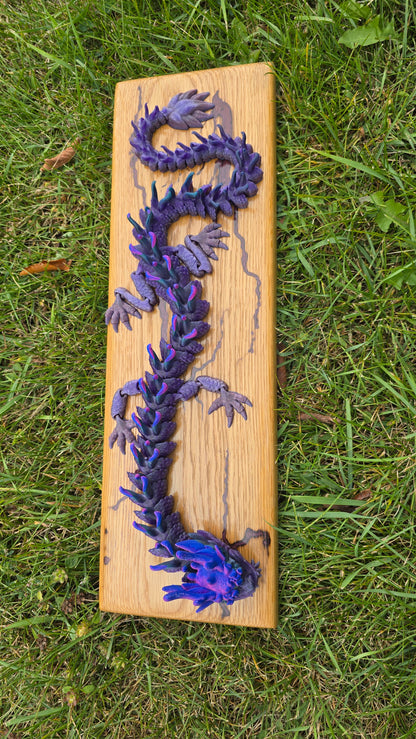3D printed Large Purple Dragon