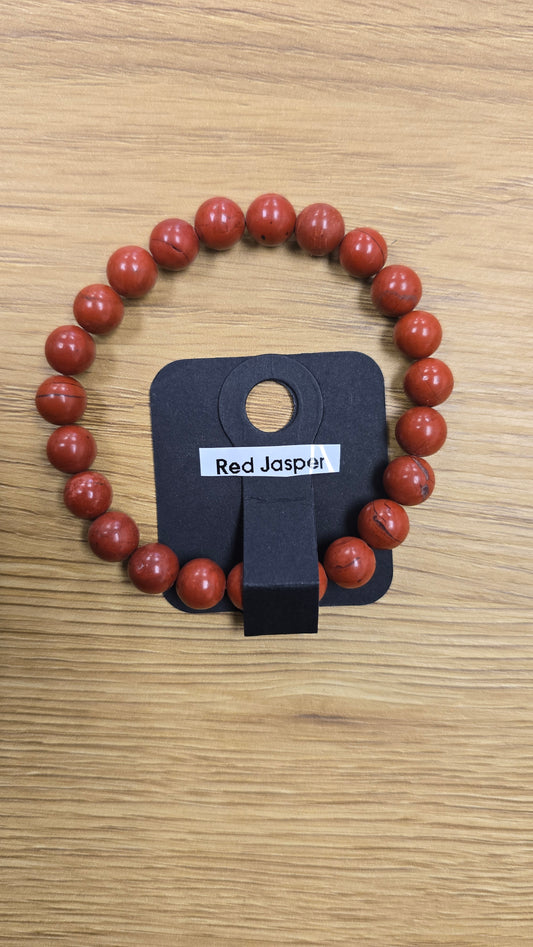 Red Jasper Bracelet 7 1/4"