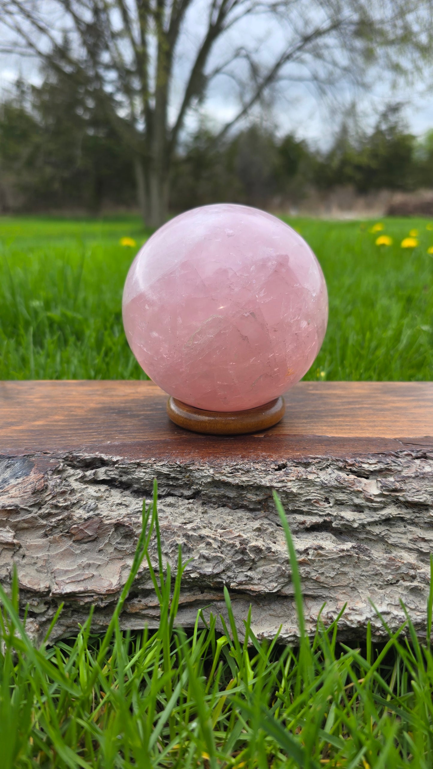 Rose Quartz Sphere