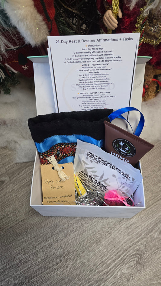 Rest and Restore 21-Day Self Care Kit